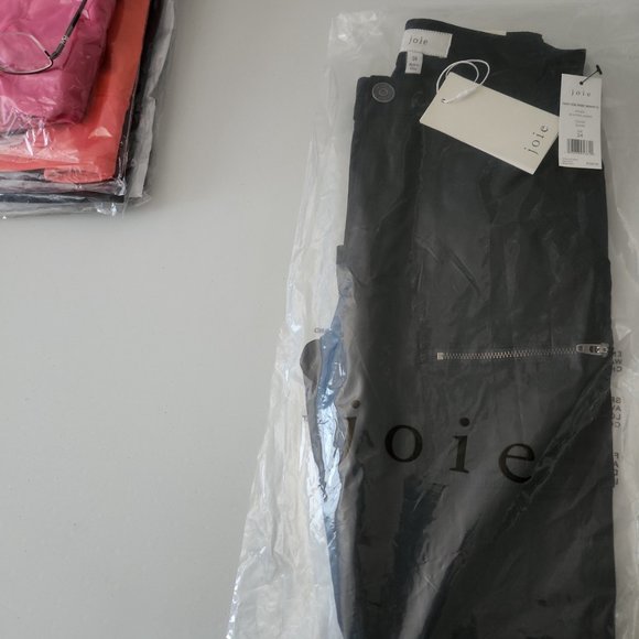 NWT - OVER 85% OFF JOIE HIGH RISE PARK SKINNY JEANS BLACK CAVIAR - Picture 5 of 6